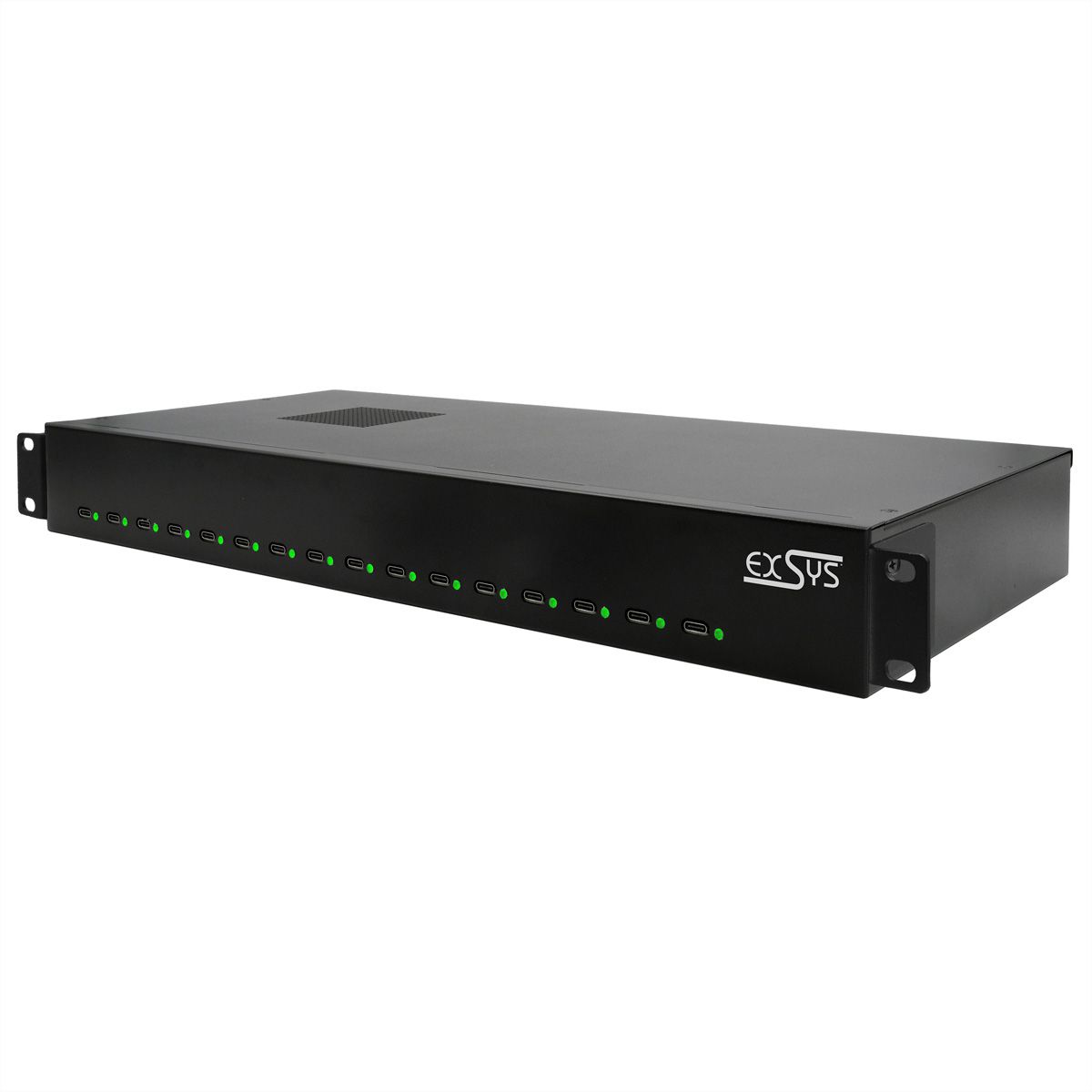 EXSYS EX-11016 Station de charge 16 ports USB-C haute puissance 480W