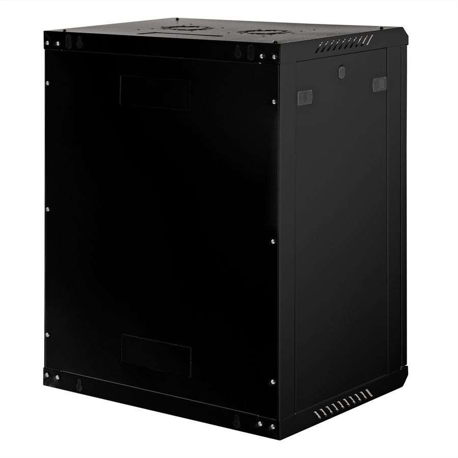 ROLINE 19" Boîtier mural Basic Plus 18U, 600x450 LxP noir