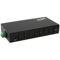 EXSYS EX-12277HMS HUB métallique 7 ports USB 3.2 Gen 2, 7x USB type C