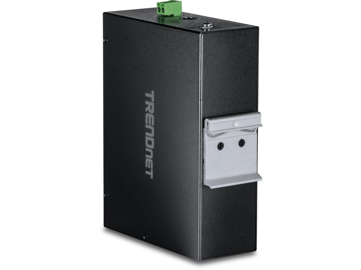 TRENDnet TI-PG743Bi Switch industriel Rail DIN Gigabit PoE+ L2 administrable à 7 ports 24 – 57V
