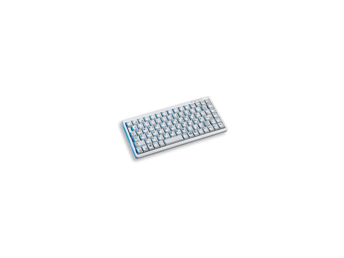 CHERRY G84-4100LCMFR-0 Mini clavier 19", PS/2 - USB, gris