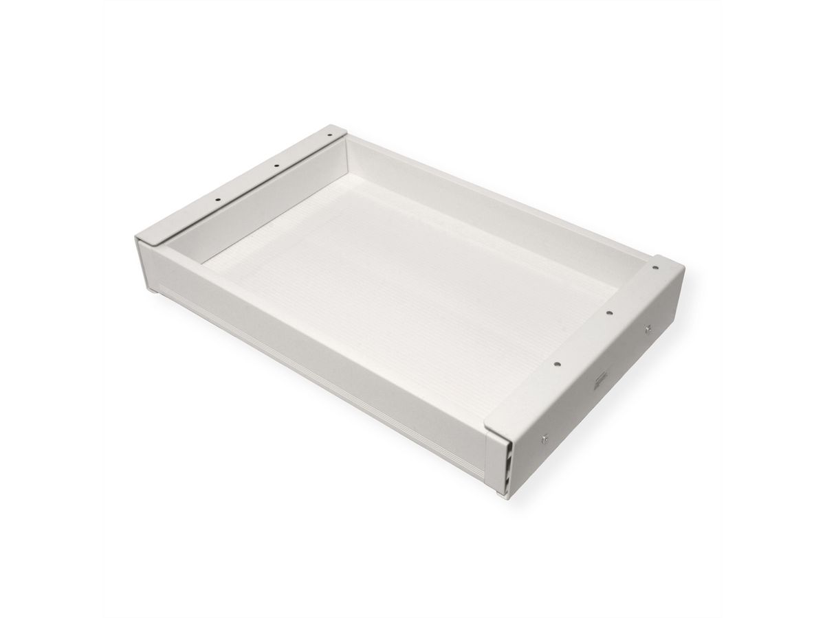 VALUE Tiroir sous bureau ultra-mince, blanc