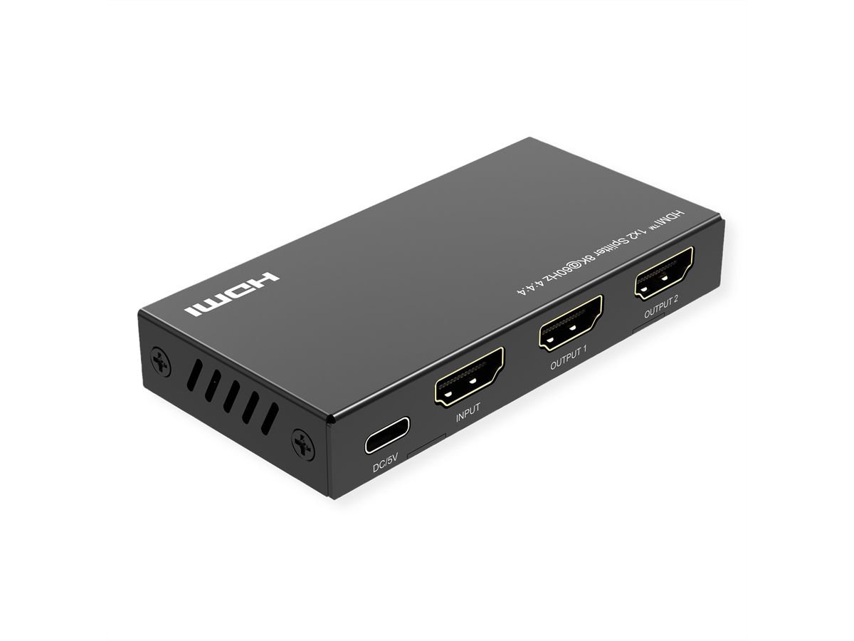 ROLINE Distributeur HDMI, 8K, 2 ports