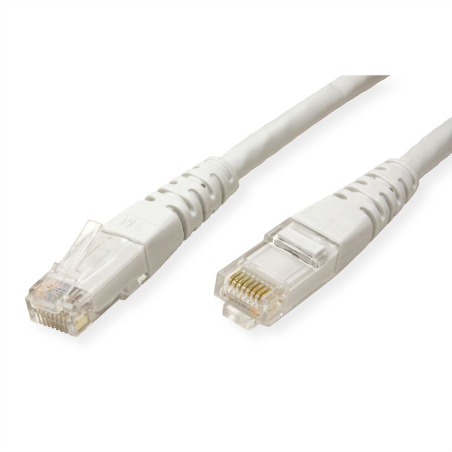 Cordon ROLINE Cat.6 (Classe E) UTP, gris, 0,5 m
