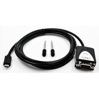 EXSYS EX-2311-2 USB 2.0 C - mâle vers 1x série RS-232, LED