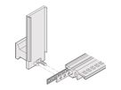 Bande perforée pour rail horizontal SCHROFF, 20 CV
