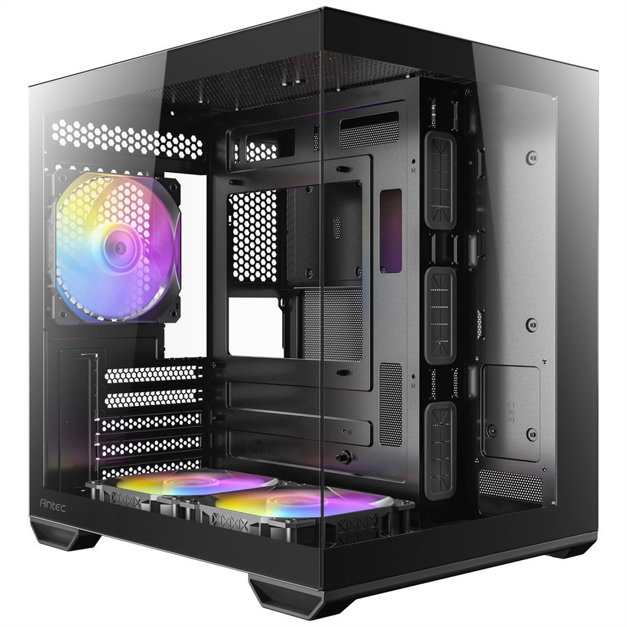 ANTEC CX60M ARGB Boîtier PC Mini Tour Micro-ATX, noir