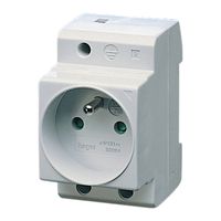 Modules de distribution de courant SCHROFF selon DIN 43880, UTE Prise 250 V, 16 A