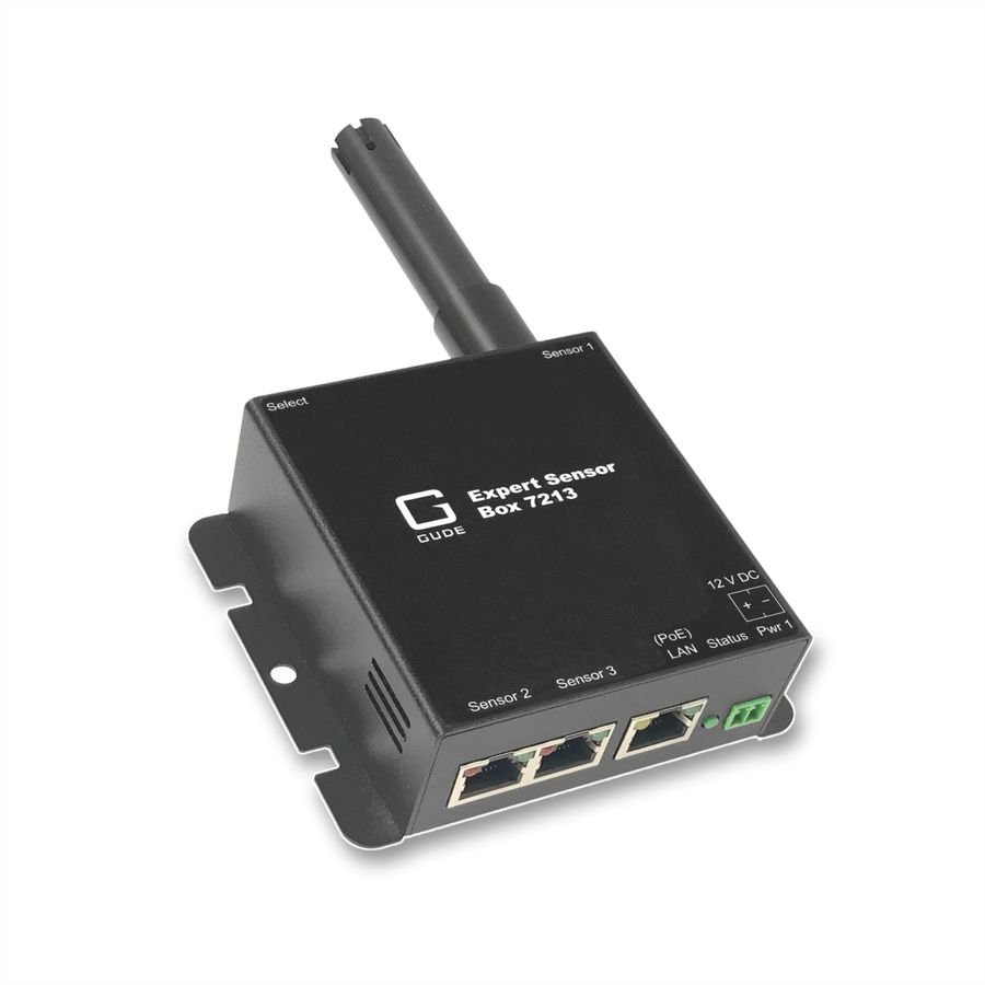 GUDE 721311 Expert Capteur LAN pour la température, PoE