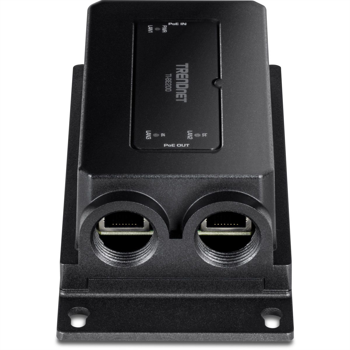 TRENDnet TI-BE200 Extenseur PoE++ Gigabit industriel, 2 ports pour l’extérieur