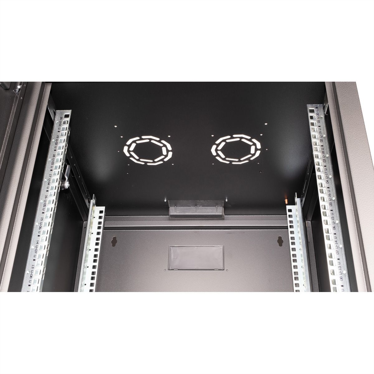 ROLINE 19" Boîtier mural Pro 20U, 600x600 LxP noir