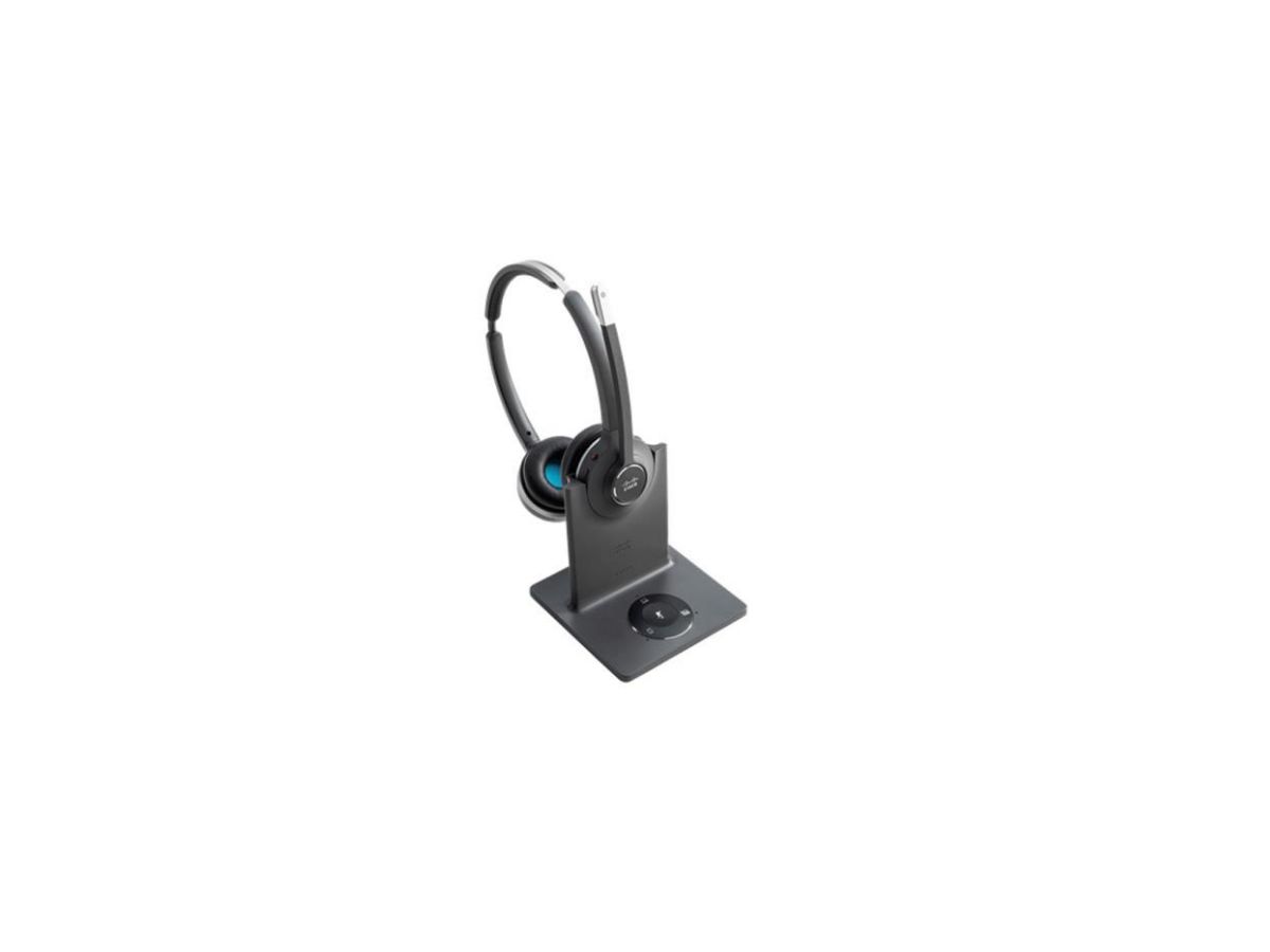 Cisco 562 Casque Sans fil Arceau Bureau/Centre d'appels USB Type-A Bluetooth Noir, Gris