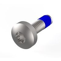 SCHROFF vis à tête cylindrique avec composé de blocage de filets, Torx, M4 x 14