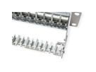 METZ CONNECT Panneau 19" 1UH vide pour 24 modules E-DAT ou Cat.6A