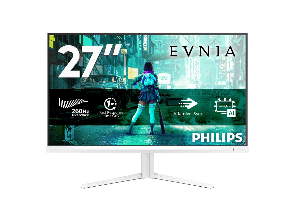 Philips 27M2N3201PL/00 écran plat de PC 68,6 cm (27") 1920 x 1080 pixels Full HD LCD Blanc