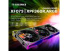 Xilence XPF120.ARGB 120mm PWM Ventilateur de boîtier, ARGB LED