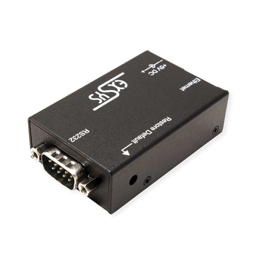 EXSYS EX-6030 RS232 Ethernet Data Gateway 1 port