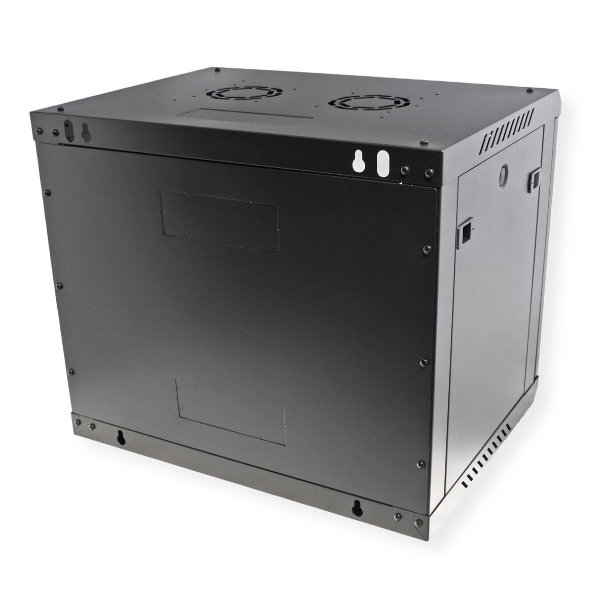 ROLINE 19" Boîtier mural Basic Plus 9U, 600x450 LxP noir