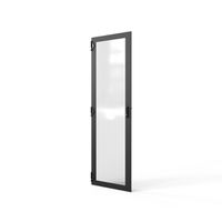 SCHROFF Porte 2200H 800L verre IP20 fermeture 3 points