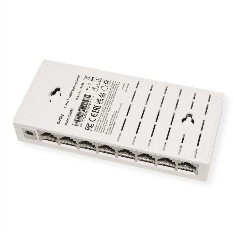 CUDY FS108D Switch 8 ports 10/100 Mbps bureau