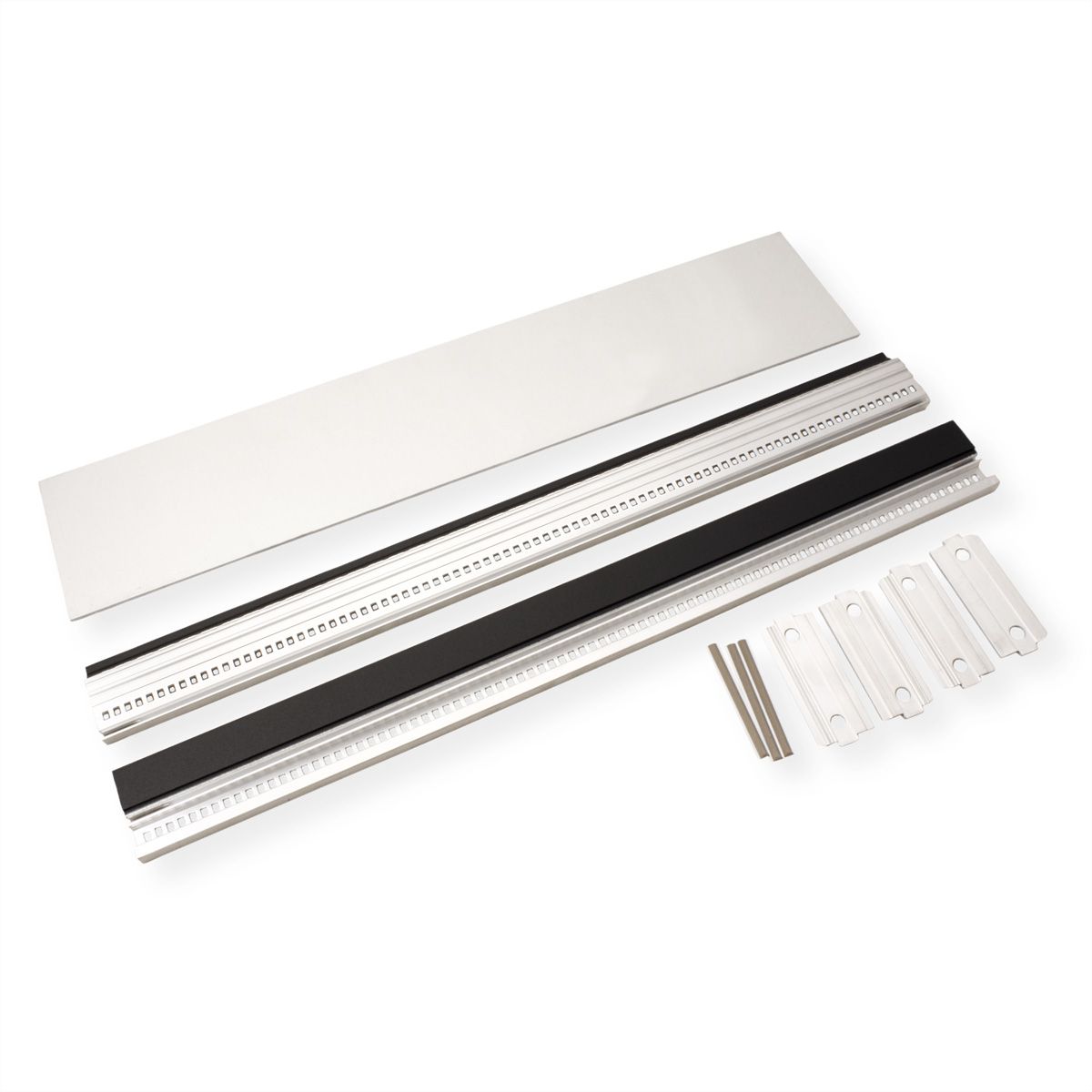 SCHROFF RatiopacPRO Face avant CEM, fendue, blindée, 2 U, 84 CV, 2,5 mm, alu