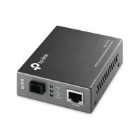TP-Link MC112CS convertisseur de support réseau 100 Mbit/s Monomode Noir
