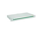 TELEGÄRTNER BASIS V Panneau fibre optique avec coupleurs & Pigtails , 24x E2000, OS2 vert APC