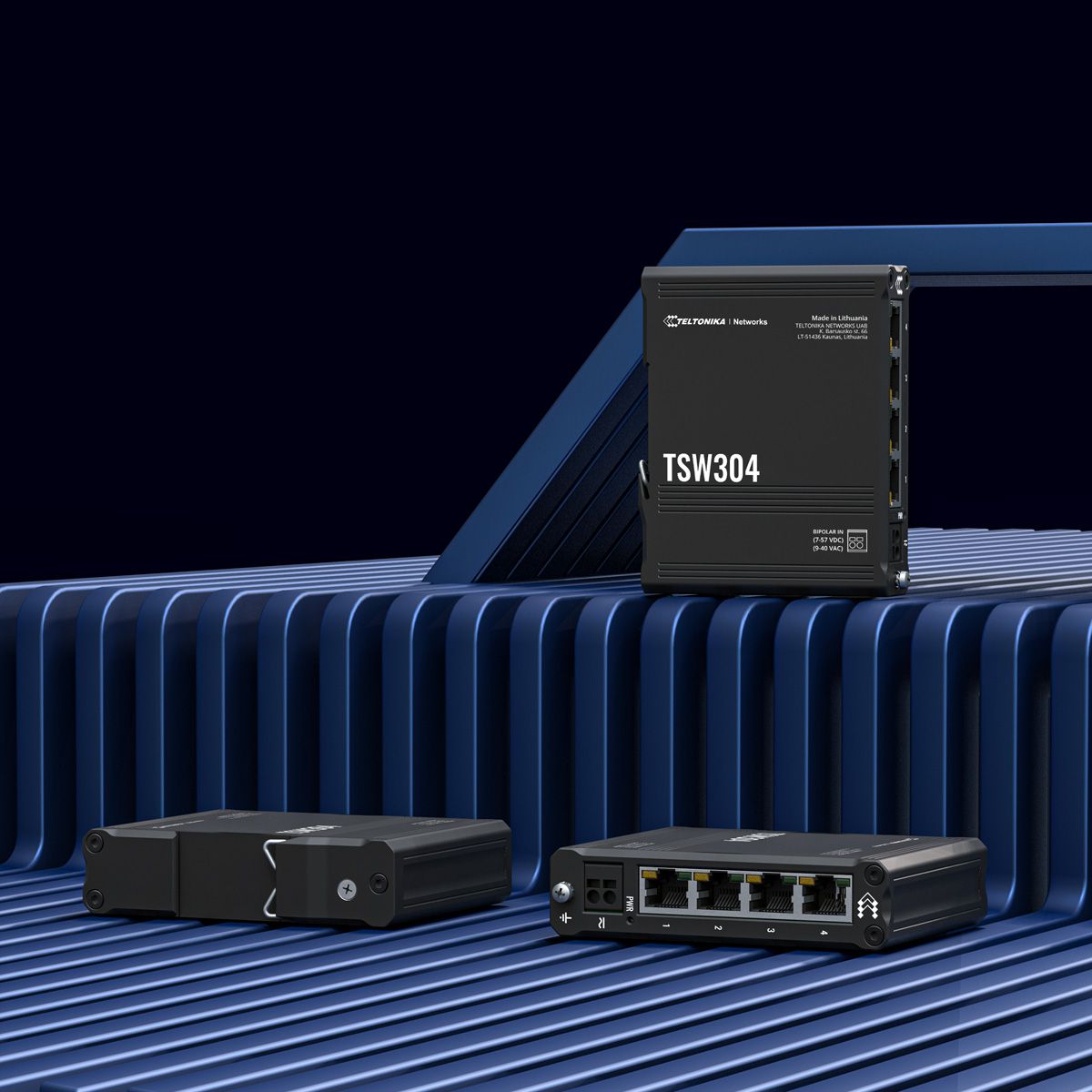 TELTONIKA TSW304 Gigabit Switch Rail DIN