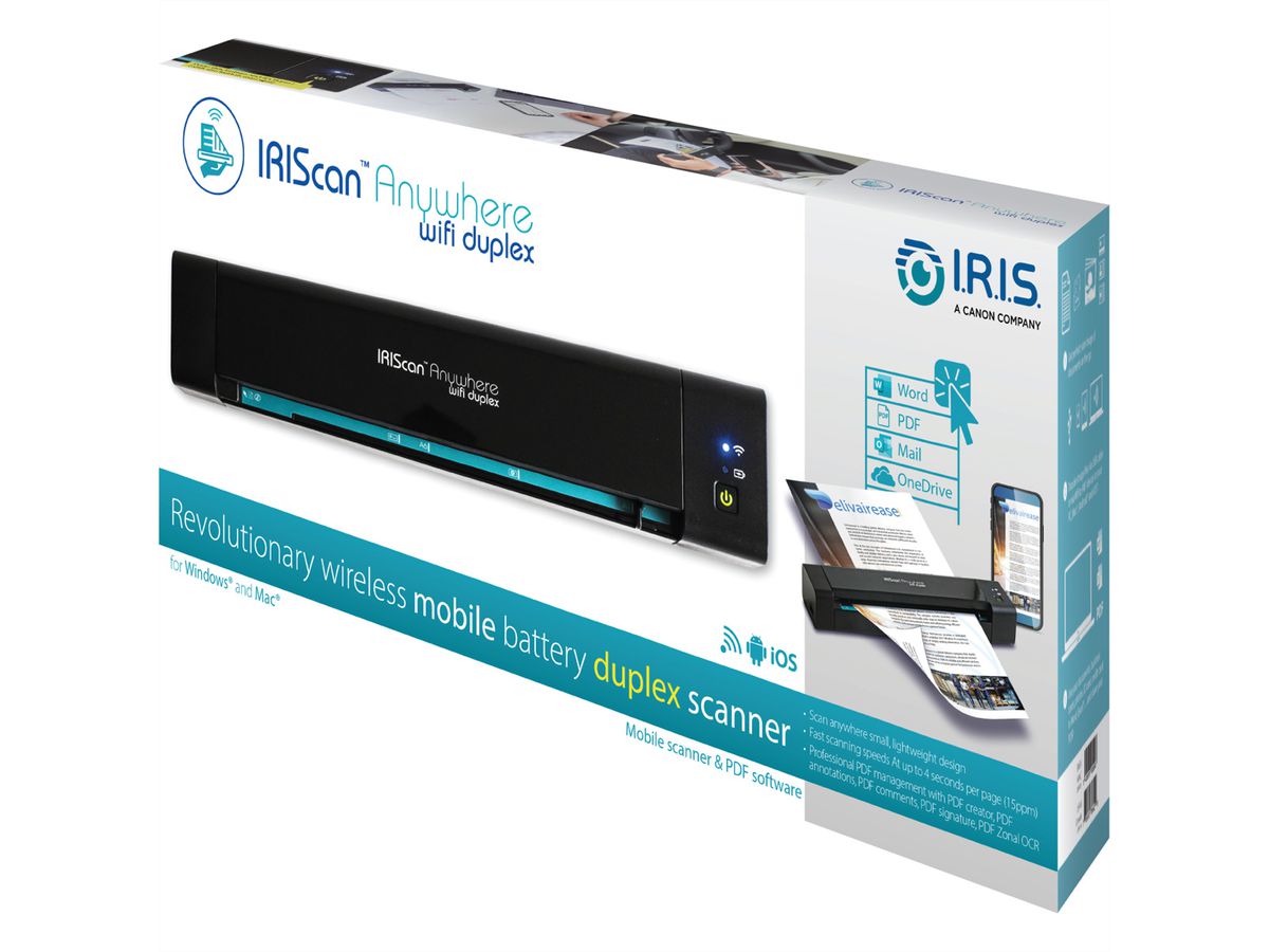 IRIScan Anywhere 6 WIFI Duplex 15PPM