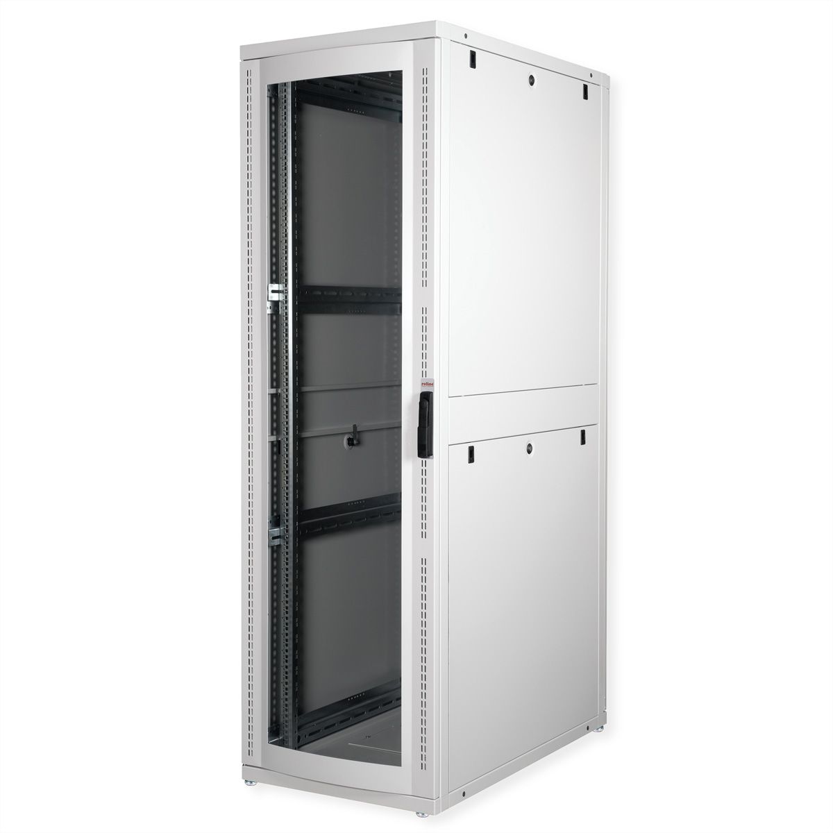 ROLINE 19" Baie serveur Pro 42U, 600x1000 LxP gris Plexiglas