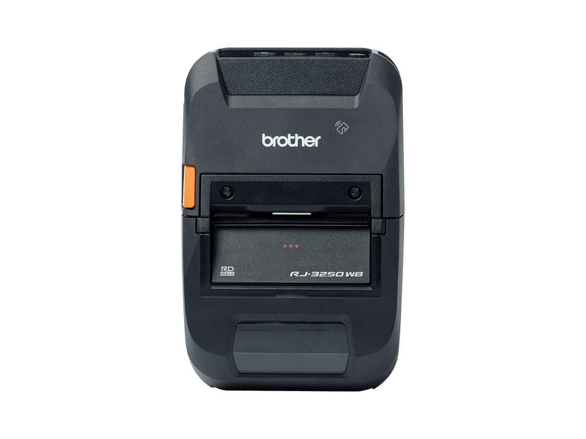 Brother RJ3250WBL imprimante pour étiquettes Thermique directe 203 x 203 DPI 127 mm/sec Sans fil Ethernet/LAN Wifi Bluetooth