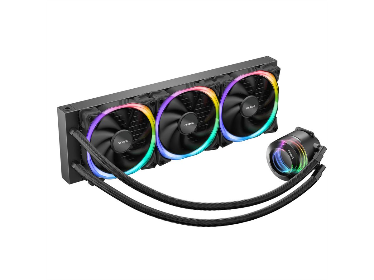ANTEC Vortex 360 ARGB Ventilateur de processeur Watercooling, noir