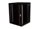ROLINE 19" Boîtier mural Pro 16U, 600x600 LxP pivotant en 2 parties noir