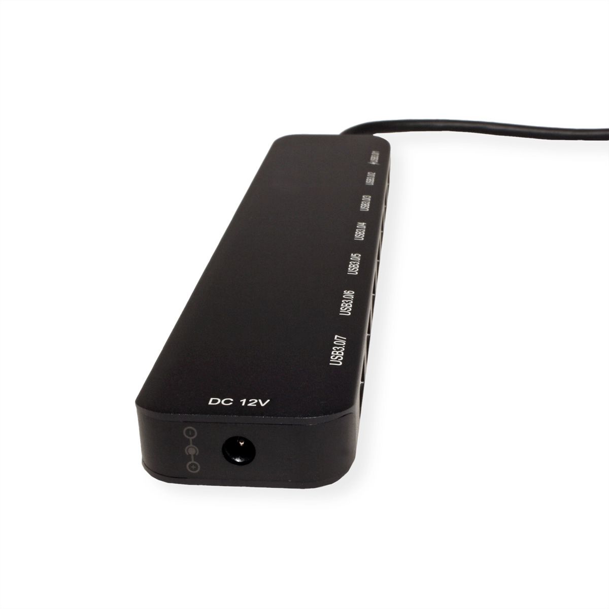 VALUE Hub USB 3.2 Gen 1, 7 ports, prise type C