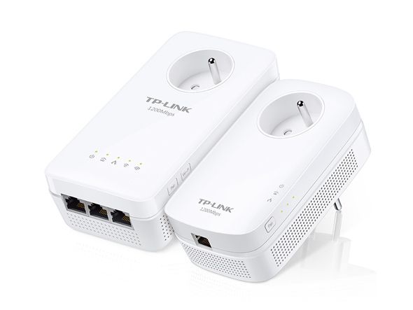 TP-LINK AV1200 1200Mbit/s Ethernet/LAN Wifi Blanc 2pièce(s)