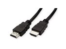 VALUE Câble de raccordement pour écran HDMI High Speed M-M, noir, 5 m