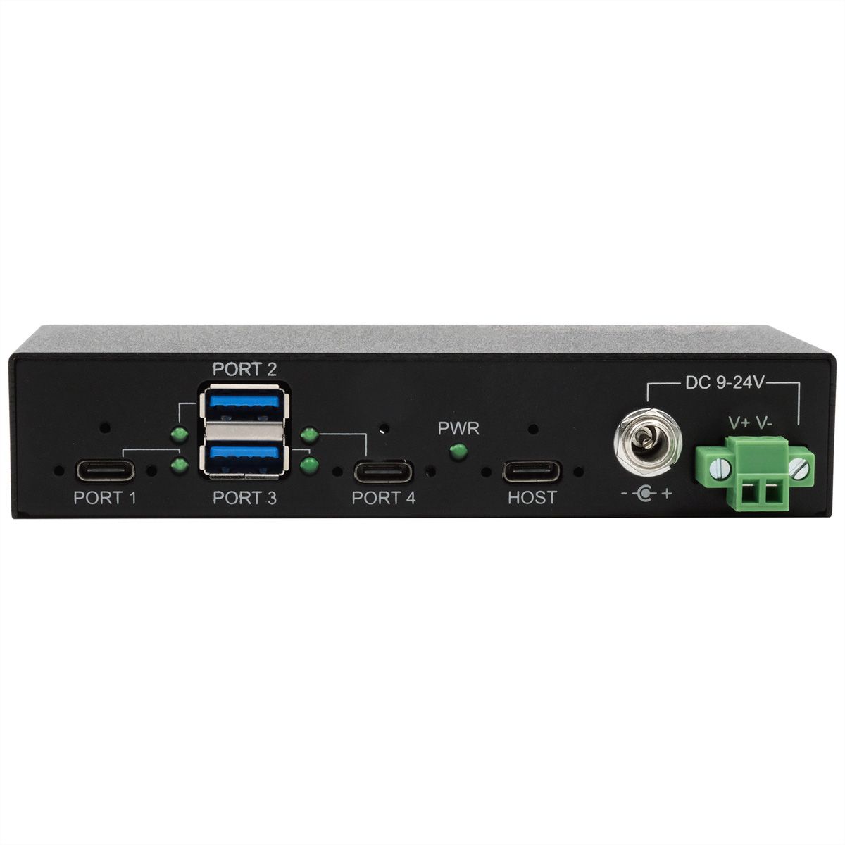 EXSYS EX-1274HMV Hub métal USB 3.2 Gen2, 4 ports