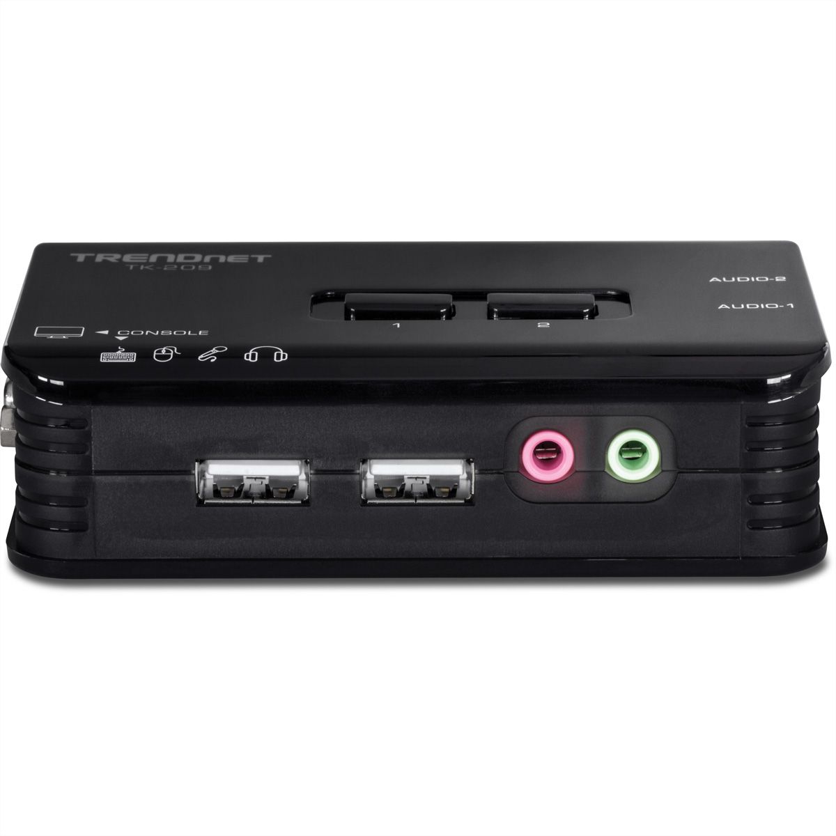 TRENDnet TK-209K Kit de switch KVM USB à 2 ports avec fonction audio