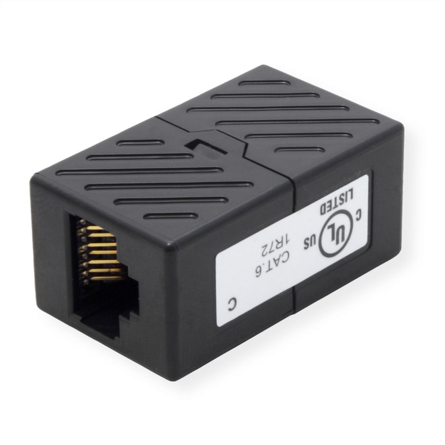 ROLINE Coupleur RJ-45 non blindé, Cat.6 (Classe E), Lot de 25