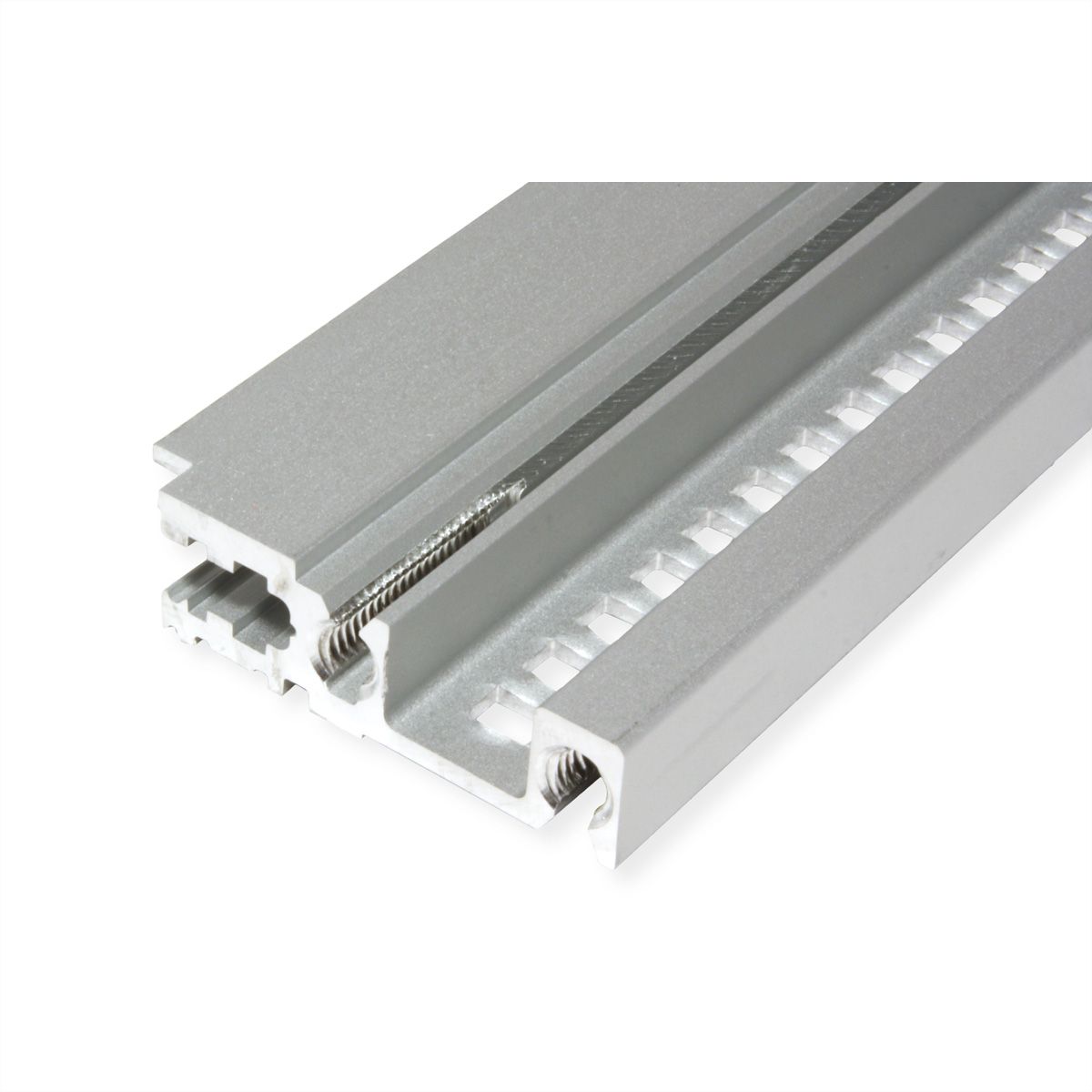SCHROFF Devant de rail horizontal, Type H-KD, Lourd, Lèvre courte, 84 CV