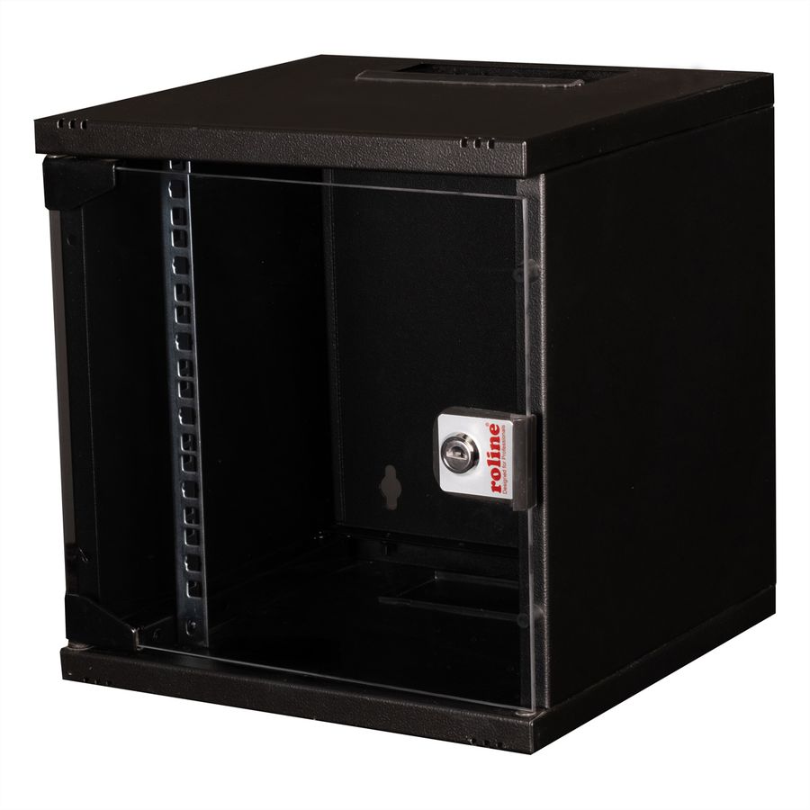 ROLINE 10" Boîtier mural 6U, 312x300 LxP  noir
