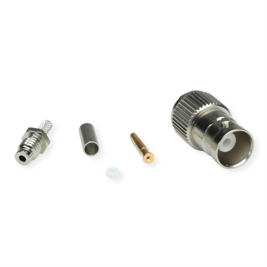 TELEGÄRTNER Prise de câble BNC 50 Ohm pour sertissage RG-316/U
