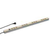 Bâti de prises SCHROFF, UTE, 12 prises, avec interrupteur