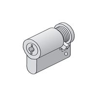 Demi-cylindre profilé à fermeture identique EK 333 , Cylindre de fermeture pour armoire 19"