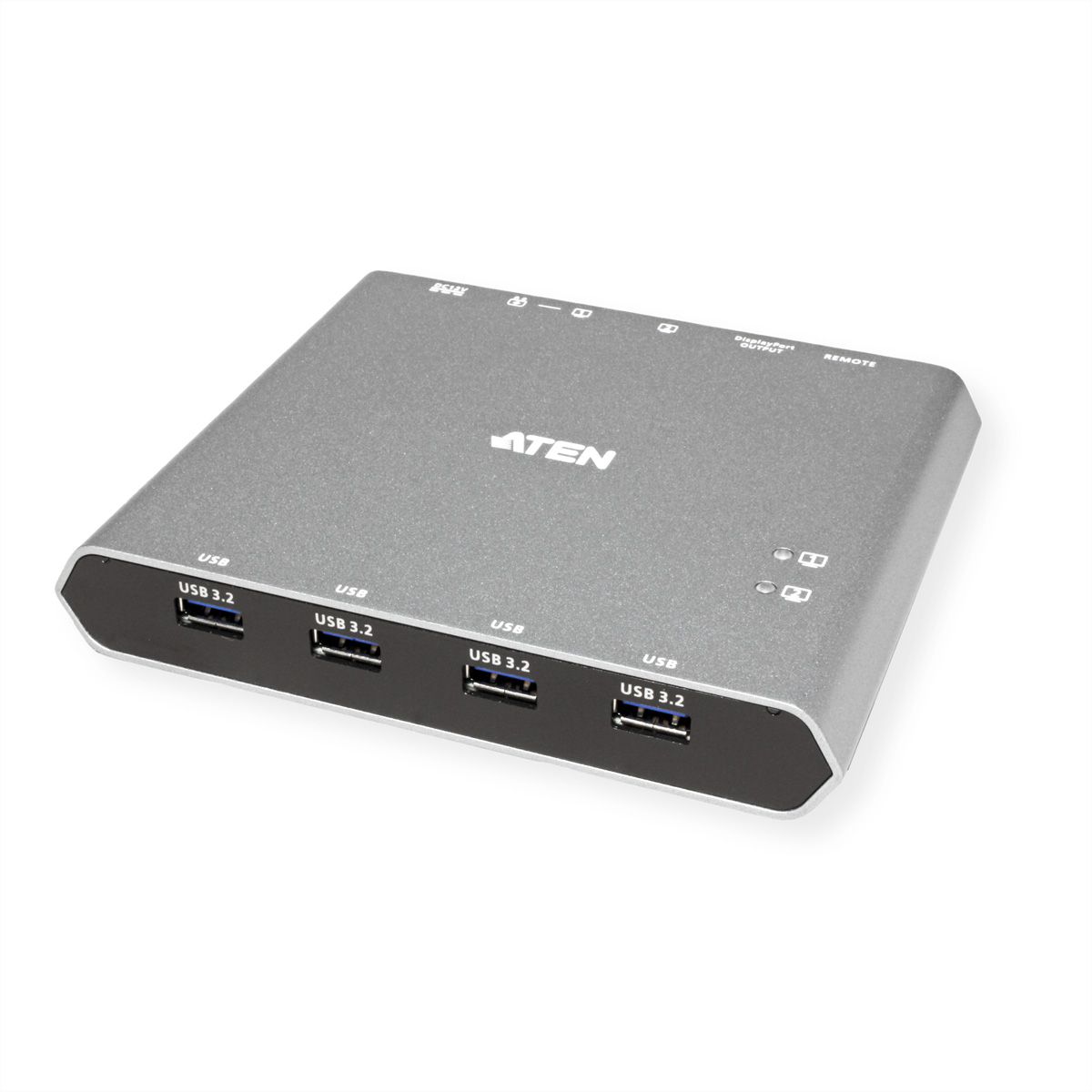 ATEN US3311 Commutateur KVM à 2 ports 4K DisplayPort USB-C avec passage d'alimentation