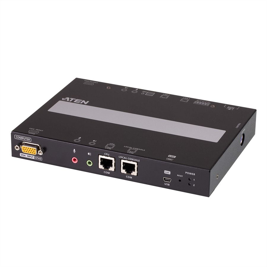 ATEN RCMVGA101 Commutateur KVM sur IP VGA à port unique avec accès partagé local/distant
