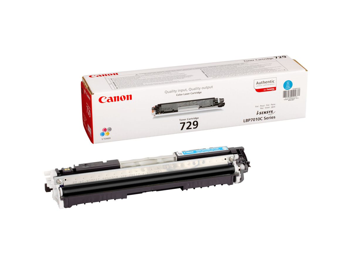 Canon CRG-729 C Cartouche de toner 1 pièce(s) Original Cyan