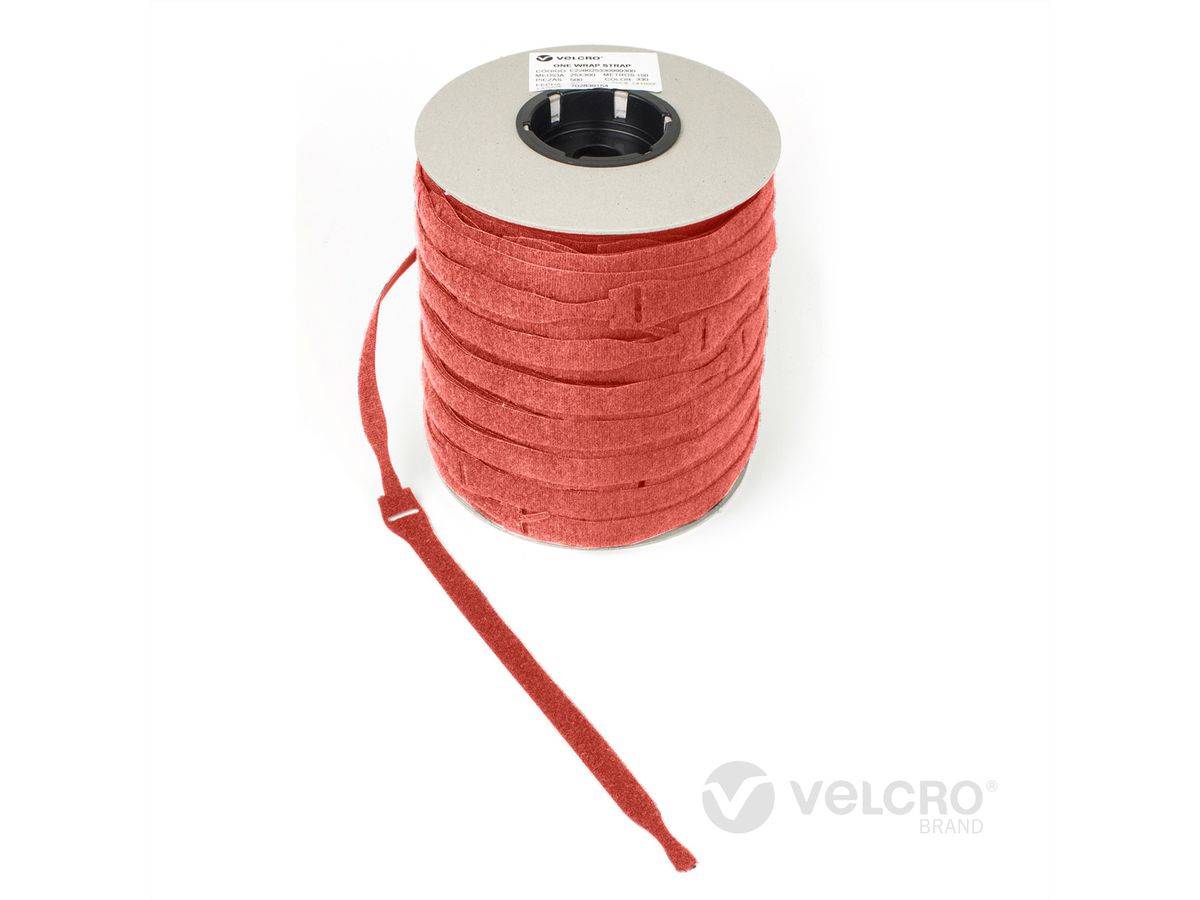 VELCRO® One Wrap® Strap 25mm x 300mm, 750 pièces, orange