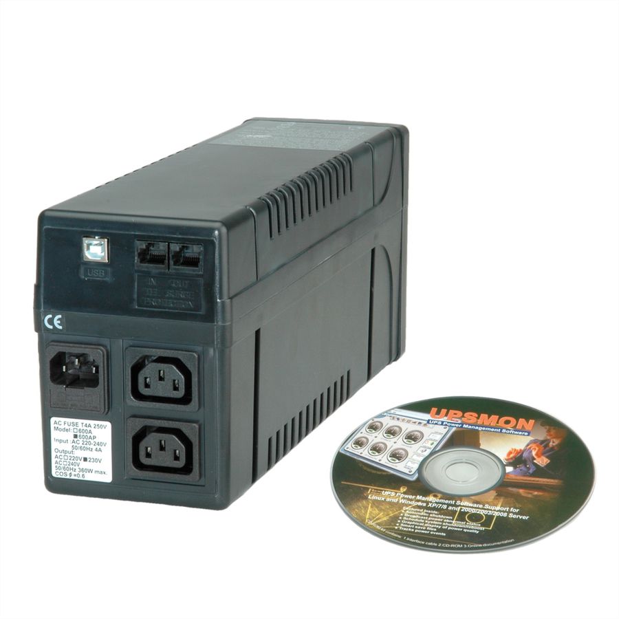 VALUE UPS 600, USB Port