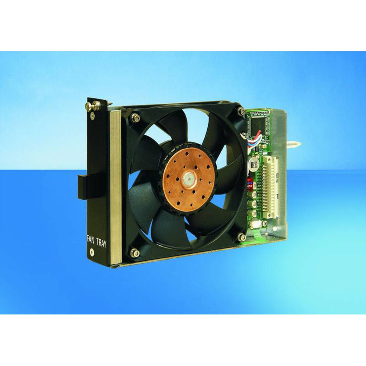SCHROFF Cassettes de ventilation pour systèmes MicroTCA.0 11850-011, sans panneau d'alarme Telco 3 UH